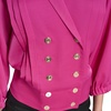 image:imageKarl Lagerfeld Womens Pleated Front Button BlouseFrench Fuschia
