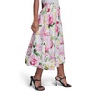 image:imageKarl Lagerfeld Womens Printed Floral Midi SkirtSoft White Multi