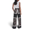 image:imageKarl Lagerfeld Womens Printed Soft PantsBlack Multi