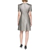 image:imageKarl Lagerfeld Womens Puff Sleeve High Neck Aline Mini DressSilver