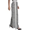 image:imageKarl Lagerfeld Womens Pull on Elastic Waist Band All Over Print Soft PantBlackBisque