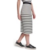 image:imageKarl Lagerfeld Womens Pull on Stripes Black and White SkirtSoft WhiteBlack