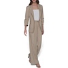 image:imageKarl Lagerfeld Womens Pull on Studded Jacket BlazerIced Coffee