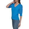 image:imageKarl Lagerfeld Womens Pull on V Neck Comfortable SweaterFrench Blue