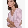 image:imageKarl Lagerfeld Womens Pull on V Neck Comfortable SweaterParfait