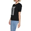 image:imageKarl Lagerfeld Womens Rockstar Karl Graphic TeeBlack