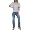 image:imageKarl Lagerfeld Womens Ruffle Crew Neck Lace TopWhite