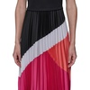 image:imageKarl Lagerfeld Womens Scoop Neck Short Sleeve Soft TShirtBlackFuschia Multi