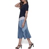 image:imageKarl Lagerfeld Womens Scoop Neck Short Sleeve Soft TShirtMarineChambray Blue Multi