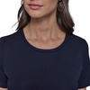 image:imageKarl Lagerfeld Womens Scoop Neck Short Sleeve Soft TShirtMarineChambray Blue Multi