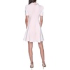 image:imageKarl Lagerfeld Womens Short Puff Sleeve Embellished Collar Aline Mini DressRose