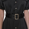 image:imageKarl Lagerfeld Womens Short Sleeve Buttons Down Front ShirtdressBlack