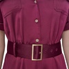 image:imageKarl Lagerfeld Womens Short Sleeve Buttons Down Front ShirtdressWine