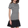 image:imageKarl Lagerfeld Womens Short Sleeve Casual TShirtBlackSoft White