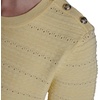 image:imageKarl Lagerfeld Womens Short Sleeve Classic Knit SweaterPanna Cotta