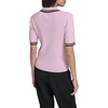 image:imageKarl Lagerfeld Womens Short Sleeve Classic Tailored Polished Sweater with CollarBallet SlipperBlack