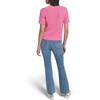 image:imageKarl Lagerfeld Womens Short Sleeve Classic Tailored Polished SweaterPink Carnation