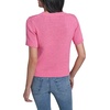 image:imageKarl Lagerfeld Womens Short Sleeve Classic Tailored Polished SweaterPink Carnation