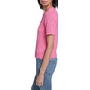 image:imageKarl Lagerfeld Womens Short Sleeve Classic Tailored Polished SweaterPink Carnation