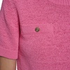 image:imageKarl Lagerfeld Womens Short Sleeve Classic Tailored Polished SweaterPink Carnation