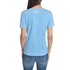 image:imageKarl Lagerfeld Womens Short Sleeve Crew Neck Bee Logo TShirtSky Blue