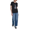 image:imageKarl Lagerfeld Womens Short Sleeve Crew Neck Eiffel Tower Logo TShirtBlack
