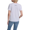 image:imageKarl Lagerfeld Womens Short Sleeve Crew Neck Eiffel Tower Logo TShirtWhite