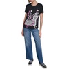 image:imageKarl Lagerfeld Womens Short Sleeve Crew Neck Fashion Logo TShirtNew Black
