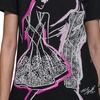 image:imageKarl Lagerfeld Womens Short Sleeve Crew Neck Fashion Logo TShirtNew Black
