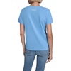 image:imageKarl Lagerfeld Womens Short Sleeve Crew Neck Floral Heart Logo TShirtSky Blue