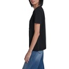 image:imageKarl Lagerfeld Womens Short Sleeve Crew Neck Flower Logo TShirtNew Black