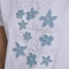 image:imageKarl Lagerfeld Womens Short Sleeve Crew Neck Flower Logo TShirtNew White