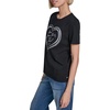 image:imageKarl Lagerfeld Womens Short Sleeve Crew Neck Heart Logo TShirtNew Black