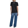 image:imageKarl Lagerfeld Womens Short Sleeve Crew Neck Logo TShirtBlack