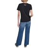 image:imageKarl Lagerfeld Womens Short Sleeve Crew Neck Logo TShirtBlackYellowMint