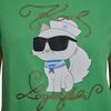 image:imageKarl Lagerfeld Womens Short Sleeve Crew Neck Logo TShirtGarden Green