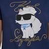 image:imageKarl Lagerfeld Womens Short Sleeve Crew Neck Logo TShirtNaval Academy