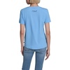 image:imageKarl Lagerfeld Womens Short Sleeve Crew Neck Logo TShirtSky Blue