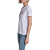 image:imageKarl Lagerfeld Womens Short Sleeve Crew Neck Logo TShirtWhiteYellowMint