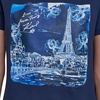image:imageKarl Lagerfeld Womens Short Sleeve Crew Neck Paris Logo TShirtNaval Academy