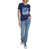 image:imageKarl Lagerfeld Womens Short Sleeve Crew Neck Paris Logo TShirtNaval Academy