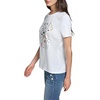 image:imageKarl Lagerfeld Womens Short Sleeve Crew Neck Sewing Logo TShirtWhite