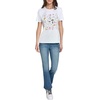 image:imageKarl Lagerfeld Womens Short Sleeve Crew Neck Sewing Logo TShirtWhite