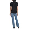 image:imageKarl Lagerfeld Womens Short Sleeve Crew Neck Sunglasses Logo TShirtNew Black