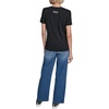 image:imageKarl Lagerfeld Womens Short Sleeve Crew Neck Sunglasses Logo TShirtNew BlackYellowMint