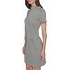 image:imageKarl Lagerfeld Womens Short Sleeve Mock Neck Sheath Mini DressBrown Multi