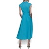 image:imageKarl Lagerfeld Womens Short Sleeve Multifunctional Shirt DressBlue Hydrangea