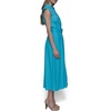 image:imageKarl Lagerfeld Womens Short Sleeve Multifunctional Shirt DressBlue Hydrangea