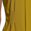 image:imageKarl Lagerfeld Womens Short Sleeve Round Neck Pleat Front Peplum BlouseGold Flake
