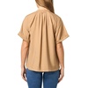 image:imageKarl Lagerfeld Womens Short Sleeve Slub Rayon Casual Light Weight BlouseCartouche